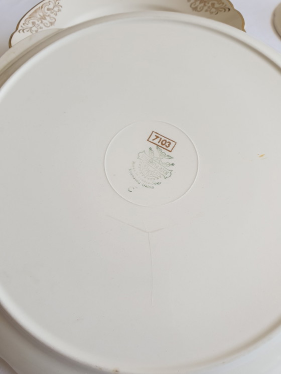 Image 1 of Villeroy & Boch dessert service from the 1950s