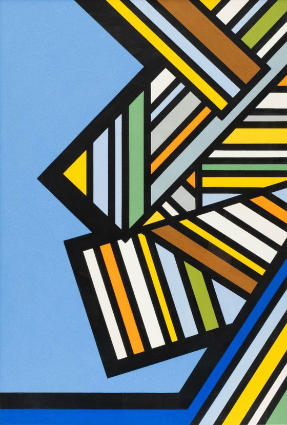 Image 1 of Guy Vandenbranden - Untitled 1984 - Gouache on paper - Unique work