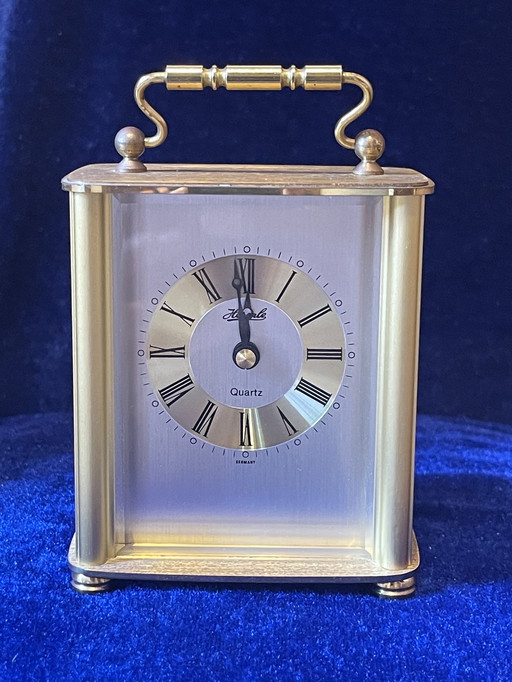 Vintage Hermle Quartz German Clock