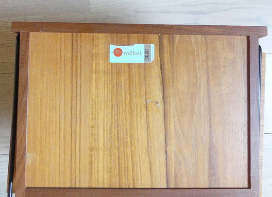 Image 1 of Console murale avec tiroir, étagère pour téléphone, meuble d'entrée, bois, Ilse Möbel UK2aeb