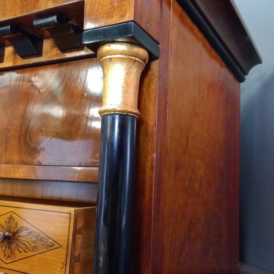 Image 1 of Französischer antiker Empire-Kabinettssekretär, 19. Jahrhundert