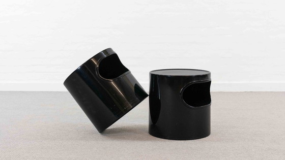 Image 1 of SET (2) "BOY" TAFELS DOOR EMMA GISMONDI-SCHWEINBERGER VOOR METRA