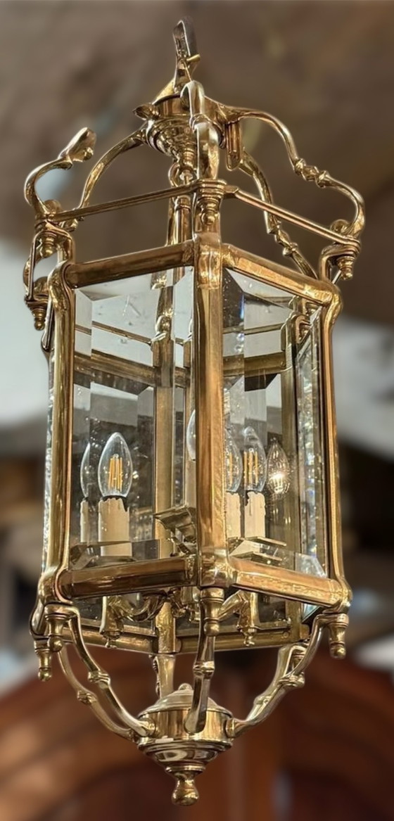 Image 1 of Lampada a lanterna dal design monumentale e impressionante