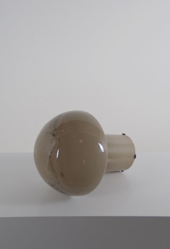 Vintage XL Lido Tafellamp In Glas Van Peill & Putzler, Jaren '80 – Tafellampen (photo 6 of 8)