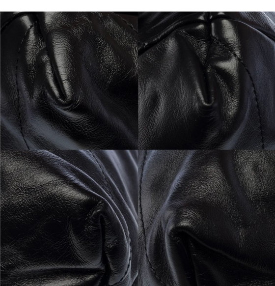 Image 1 of Borsa CHANEL Chanel 22 in cuoio nero - 103377