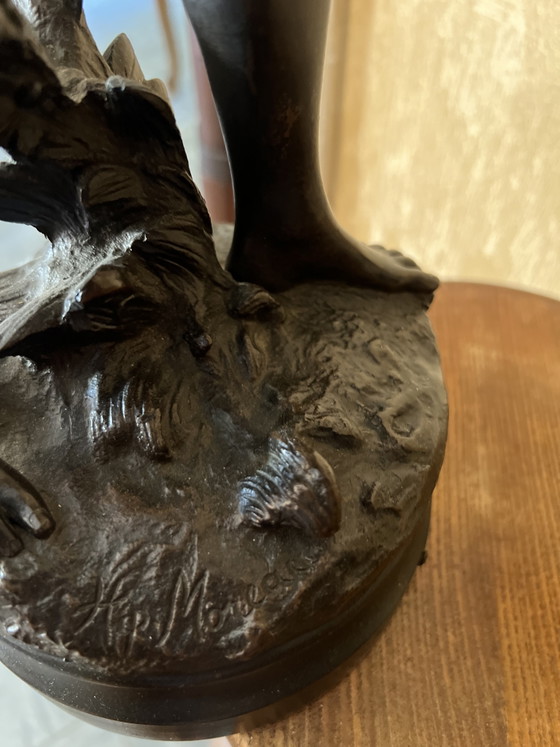 Image 1 of Sculpture bronze Hippolyte Moreau
