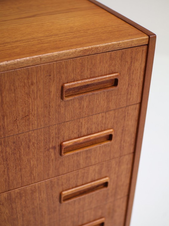 Image 1 of Ladekast teakhout Westergaard E. Jensen Deens vintage