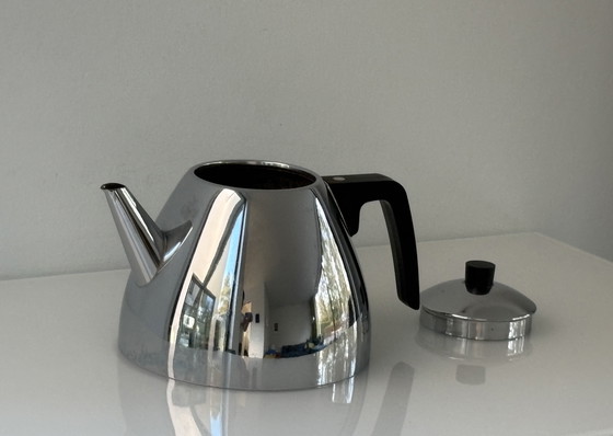 Image 1 of Vintage 60’s RVS theepot, merk Daalderop