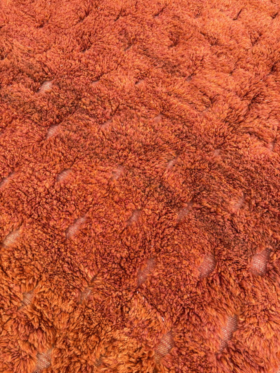 Image 1 of Moroccan Orange Modern New Wool Rug