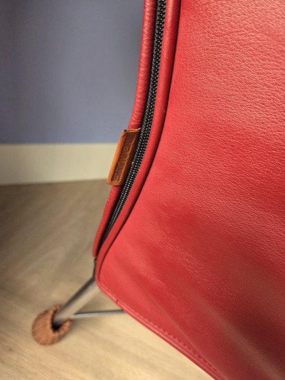Montis Charly in near mint condition – Armchairs, Leather, Chrome (photo 8 of 12)
