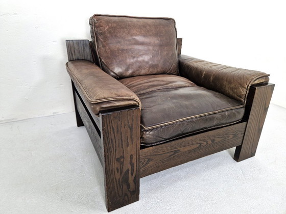 Image 1 of Brutalist Lounger Harry de Groot for Leolux