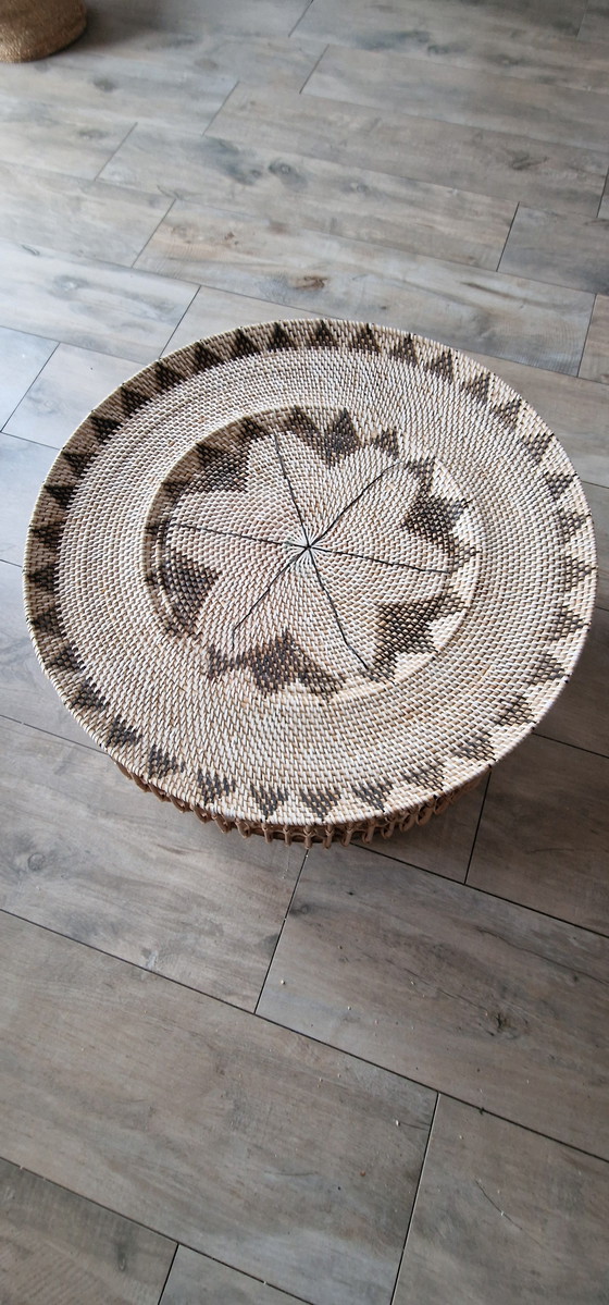 Image 1 of Beautiful bohemian style coffee table