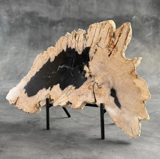Image 1 of Madera fosilizada de Sooka, soporte hecho a medida (nuevo)