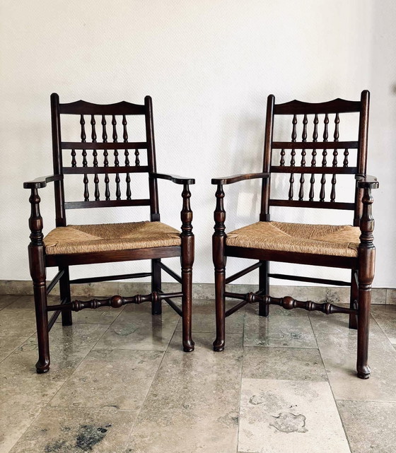 Image 1 of Sillones Harlequin Antique Spindle Back