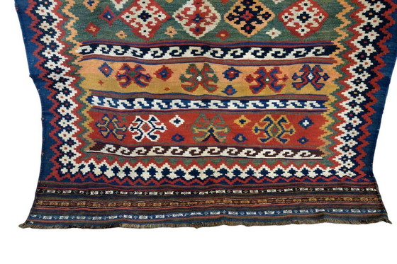 Image 1 of Kelim de los nómadas Qashqai, 80 años.