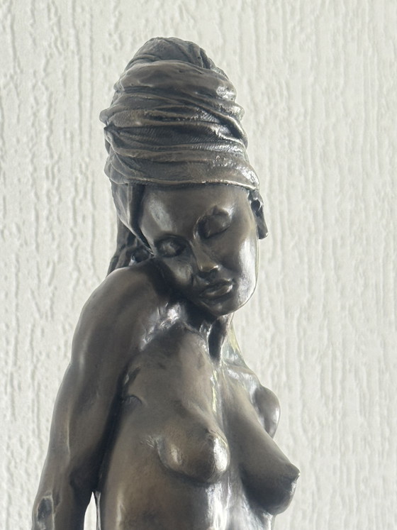 Bronze Female Sculpture by José Van Der Gun (photo 13 of 15)