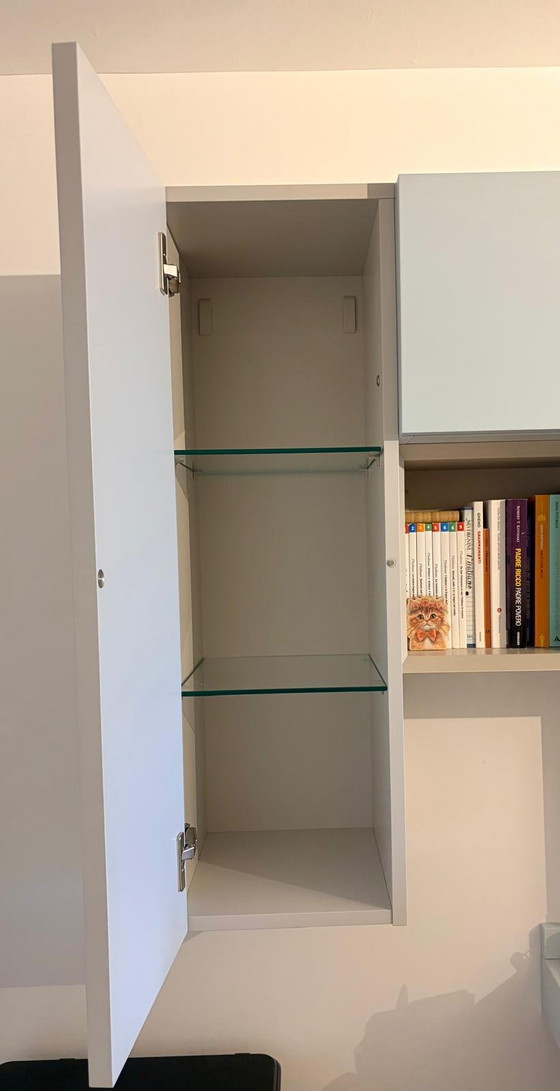 Parete attrezzata libreria sospesa con angolo studio Pianca – Librerie, Wood (photo 4 of 8)