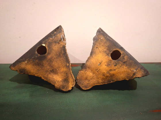 Coppia di mensole con cherubini – Decorazione vintage in stile fiorentino – Circa 1940 – ca.1940 (photo 5 of 7)