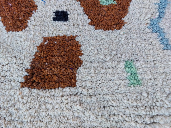 Marokkanischer handgewebter Wollteppich, 250x150 cm, traditioneller Stil. – Teppiche & Läufer, Wool (photo 5 of 10)