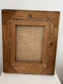 Dipinto a olio antico, ritratto di ragazzo