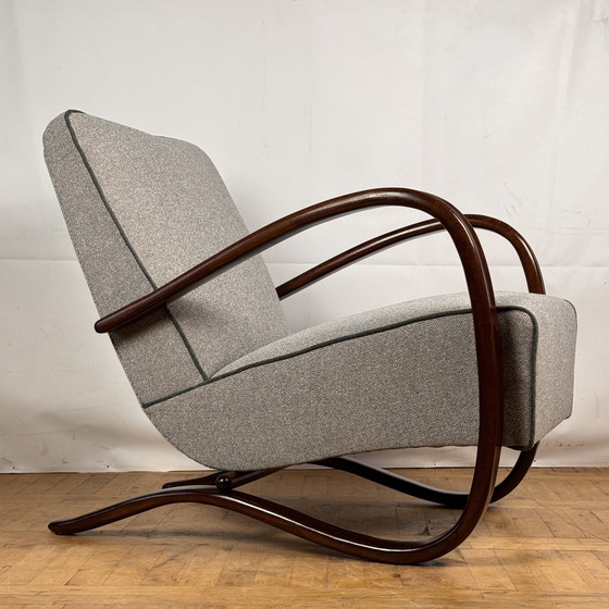 Image 1 of Jindrich Halabala H-269 Fauteuil Art-Déco pour Thonet 1930s