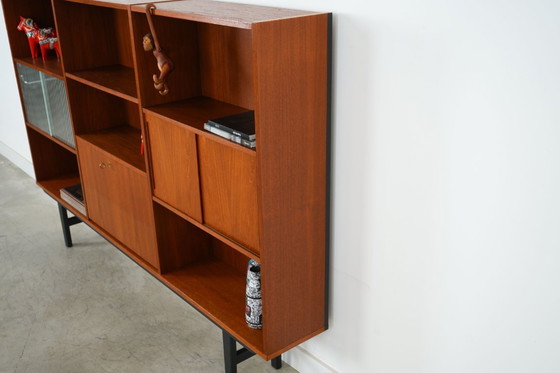 Image 1 of Teak bookcase, Danish design, 1970s, production: Denmark