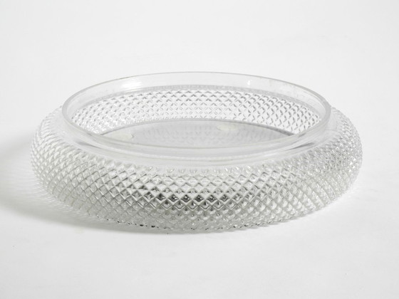 Image 1 of Stunning 1960s illuminated Limburg crystal glass wall mirror