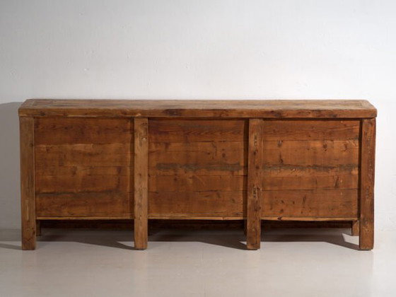 Antique sideboard in pine wood – China, circa 1900 – Iron (photo 48 of 71)