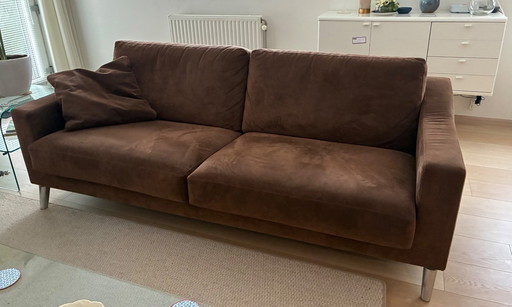 Divano Leolux Antonia da 2,5 posti in Alcantara, in perfette condizioni!