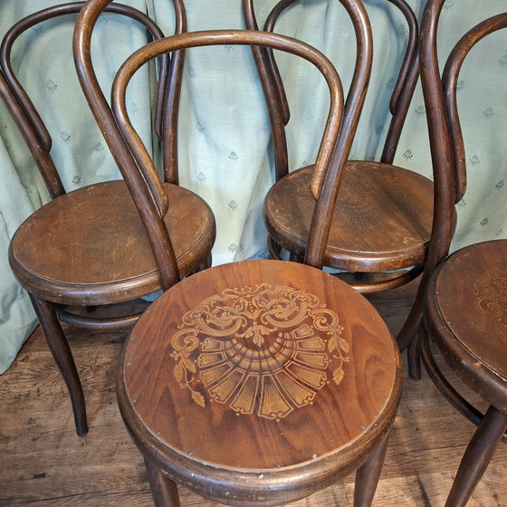 Image 1 of 4 französische Bistrostühle Luterma/Thonet