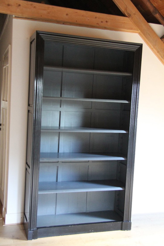 Libreria Trendy Eichholtz Nero-Grigio, 5 Ripiani Regolabili – Librerie, Wood (photo 6 of 9)