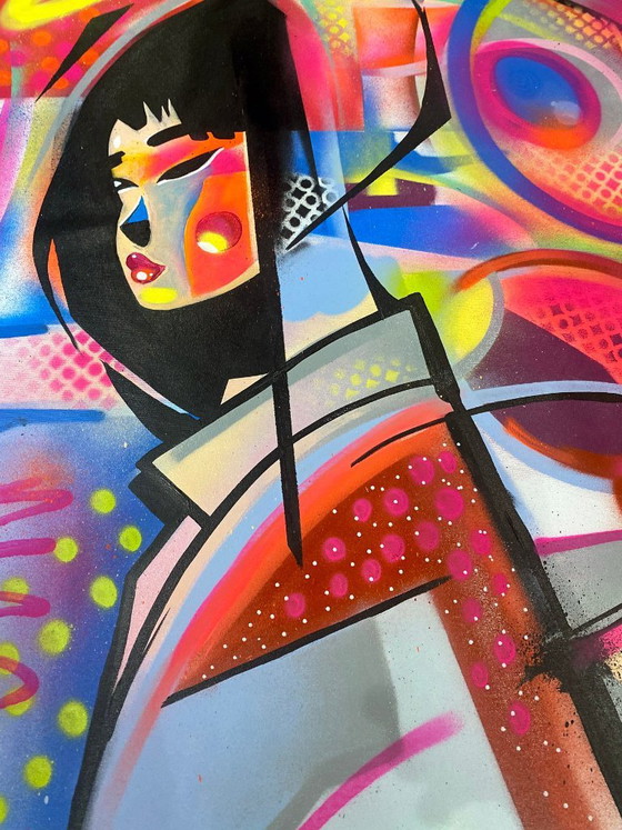 Youthone - Neon Empress - Artist Canvas – Paintings & Drawings (photo 3 of 20)