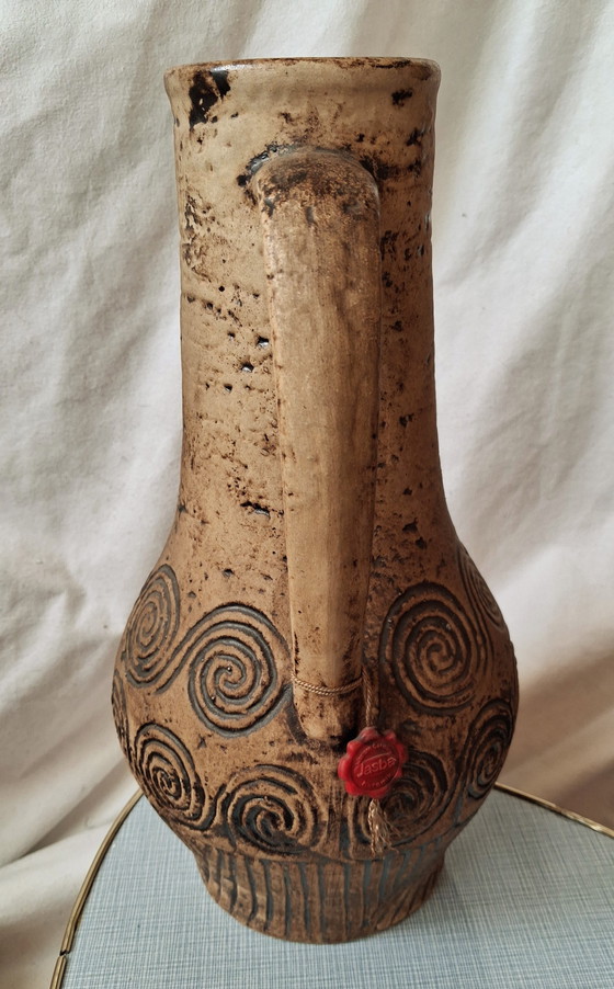 Image 1 of Jasba jug vase/1965/series Aztec, no.250/30 