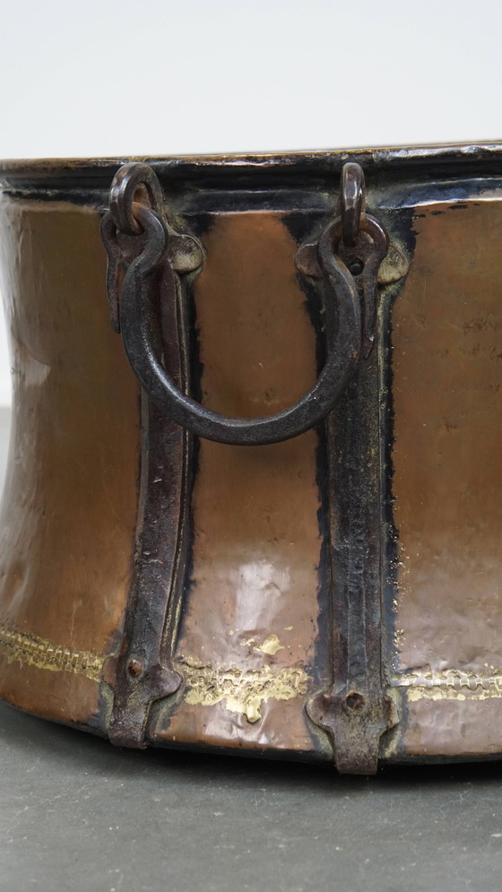 Image 1 of Grande bollitore antico in rame