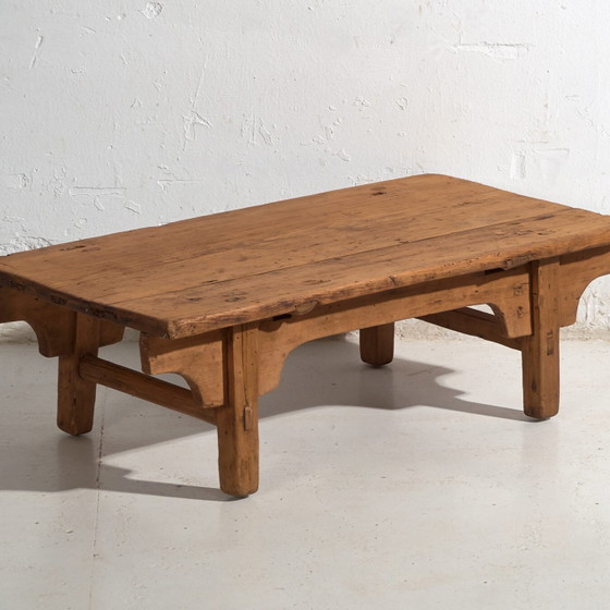 Antique low table in pine wood – China, circa 1930 – Coffee tables (photo 4 of 40)