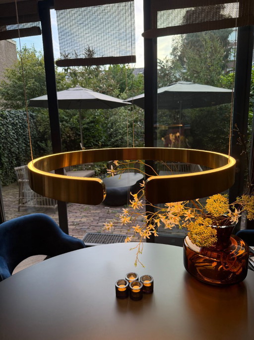 Occhiol, Lampada a Sospensione Mito Sospeso 60, Colore Oro Opaco – hanglampen, Metal (photo 2 of 5)