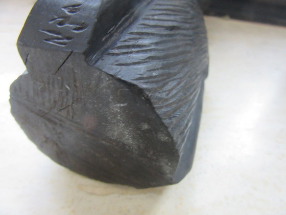 Image 1 of Statuette africane in legno intagliato, maschili e femminili, vintage