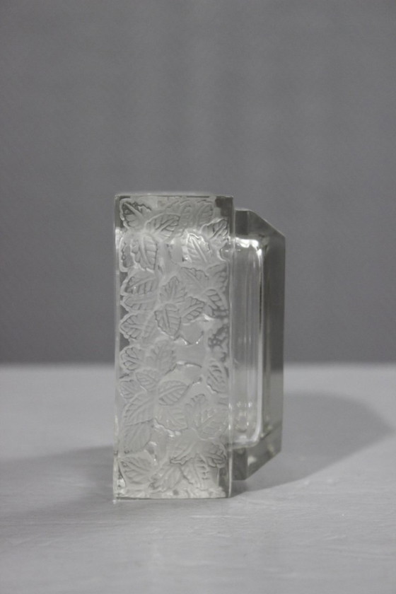 Image 1 of Lalique France "Colmar" ashtray, signed circa 1940