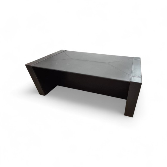 Image 1 of Juego completo de escritorio de cuero - Guido Faleschini - (7 piezas)