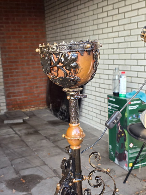 Image 1 of Lámpara victoriana Art Nouveau – Belle Époque 