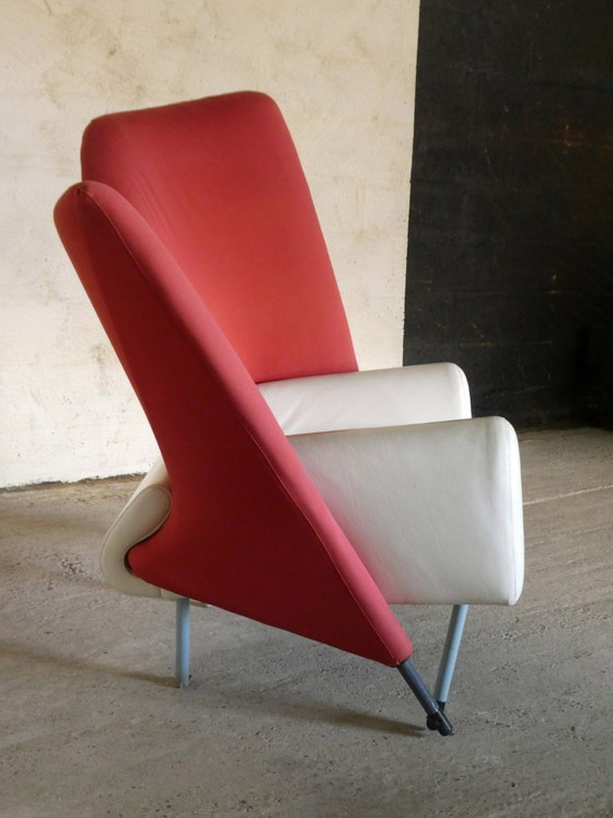 Poltrona Torso di Paolo Deganello per Cassina, 1982 – Poltrone, Pelle, Metallo (photo 6 of 6)