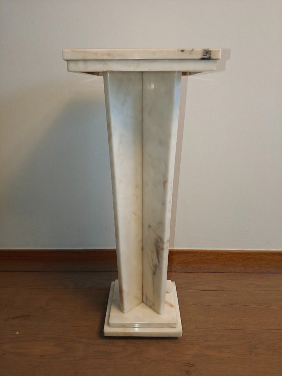 Image 1 of Marble column / pedestal - Art Deco - ca. 1930-1950
