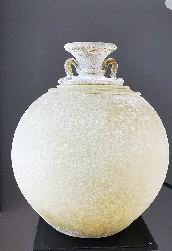 Image 1 of Cenedese Scavo Murano, jaren 60 Vaas