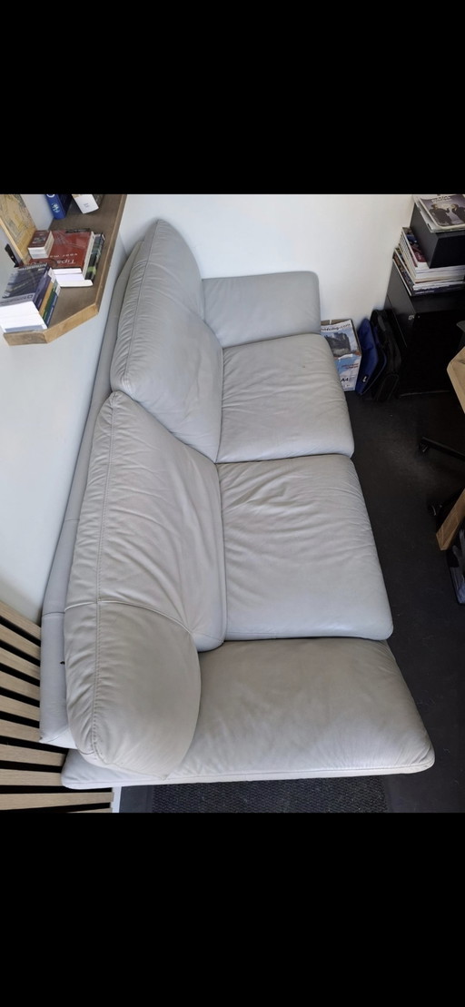 Leren bank (moet deze week weg!)