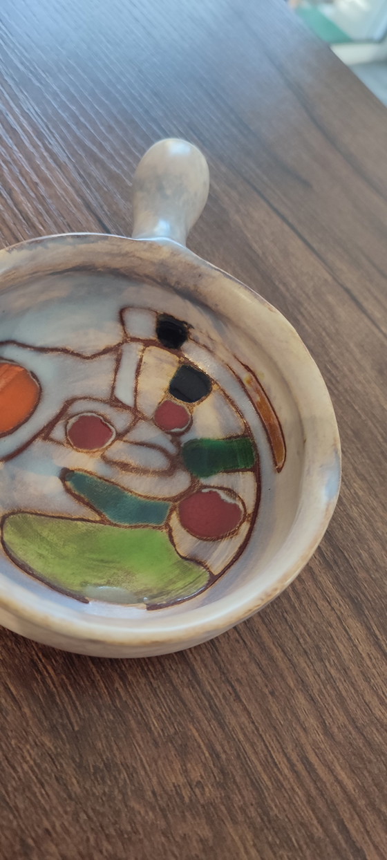 Image 1 of Ceramica firmata Marie-Christine Treinen Vallauris 20° Congresso di Nizza