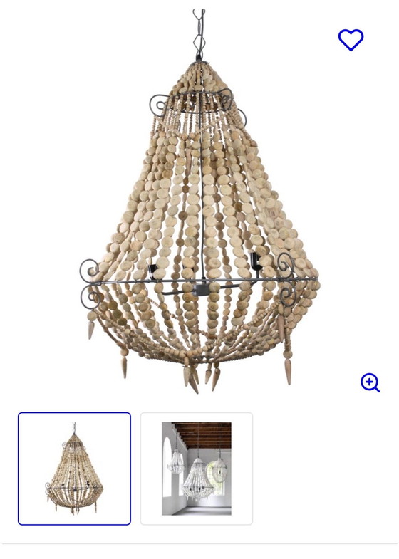 Image 1 of Bodilson Wooden Chandelier