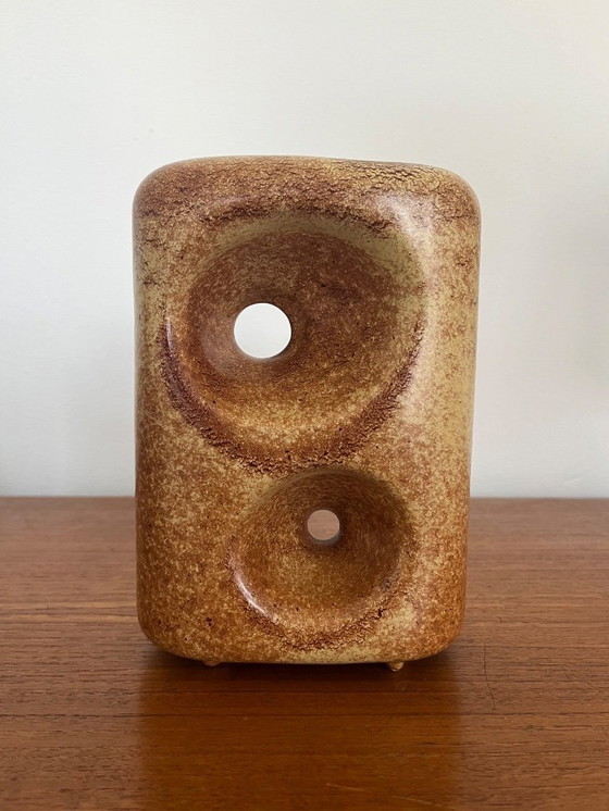 Image 1 of 2 (set) Roberto Rigon vases Bertoncello Ceramiche d'arte