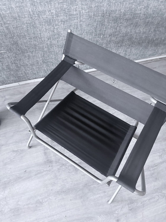 Image 1 of Fauteuil lounge Tecta D4 vintage de Marcel Breuer — Original Eisengarn, années 1970/1980