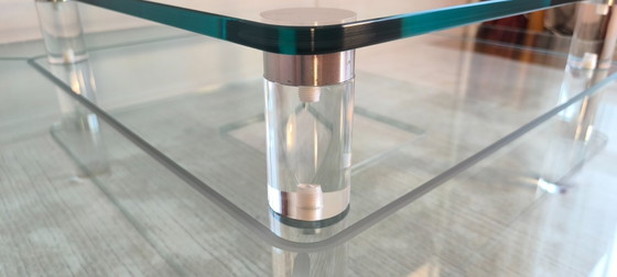 ✨💎 Marais International MTB110 — Eccezionale Tavolino da caffè in Altuglas e Vetro | Design Parigino 💎✨ (photo 13 of 20)