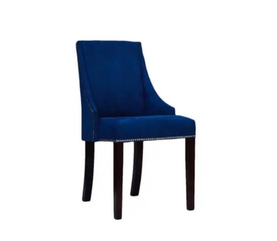 Image 1 of Sedia da pranzo in velluto Westwing